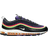 NIKE Air Max 97 M - Black/White/Court Purple/Kumquat