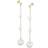 Saks Fifth Avenue Women's 14K & 6-12MM Baroque Drop Earrings