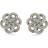 Lagos Love Knot Omega Clip Stud Earrings - Gold/Silver