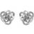 Lagos Love Knot Stud Earrings - Silver/Gold