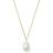 Saks Fifth Avenue Baroque Cultured Necklace - Gold/Pearl