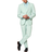 OppoSuits Magic Mint Pastel Trim Fit Suit & Tie