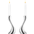 Georg Jensen Cobra Lysestage 20cm 2stk