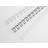 GBC MultiBind 10 mm 21 ringe A4 (210 x 297 mm) 85 ark hvid 100 stk. Tie Wire til P/N: IB271212, IB271250