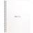 Rhodia Rhodia Notebook Spiral Vit A5 Linjerat