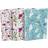 Oxford Floral Notesblok 10x14 cm Linjeret Ass