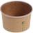 Diverse Isbæger PLA bionedbrydelig Ø75x45mm kraft pap 120ml brun