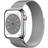 Apple Watch Series 8, Stainless Steel, 45mm, GPS + Cellular, Milanese Loop