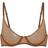 SKIMS Ultra Fine Mesh Underwire Scoop Bra - Bronze