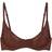 SKIMS Ultra Fine Mesh Underwire Scoop Bra - Mahogany