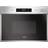 Whirlpool AMW 442/IX, Inbyggd, Kombinationsmikrovågsugn, Grå, Rostfritt stål, Svart