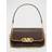 Michael Kors Parker Monogram Convertible Pouchette Brown Acorn