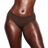 SKIMS Free Cut Mid Waist Tanga - Cocoa