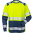 Fristads Kansas High Vis Long Sleeve T-shirt Class 2 7457 THV - High Vis Yellow/Black