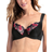 Miss Mary Shine Bra - Black
