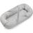 Liewood Gro Babynest Classic Dot Dumbo Grey