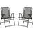 5 PCs Outdoor Rattan Lounge Conversation Set Grey Garden Dining Chair