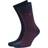 Tommy Hilfiger Small Stripe Sock 2p - Navy/Rød
