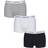 Calvin Klein Low Rise Trunk 3-pack - Black/White/Grey