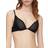 Calvin Klein Sheer Marquisette Unlined Plunge Bra - Black