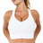 USA Pro High Support Sports Bra - White