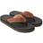 Rip Curl Rip Curl Chiba Open Toe Mens Flip Flops Brown/black