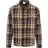 Knowledge Cotton Apparel Earth Colors Checked Overshirt