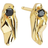 Sif Jakobs Vulcanello Parvus Earrings - Gold/Black