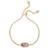Kendra Scott Elaina Adjustable Chain Bracelet - Gold/Amethyst