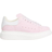 Alexander McQueen Oversized W - Pink Suede/White