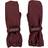 Wheat Rily Rain Mittens - Maroon