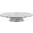 Golden Rabbit Swirl Cake Plate