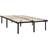 vidaXL Metal 38cm Sengeramme 120x200cm