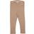 Petit Piao Striped Modal Leggings - Copper Brown/Brown (PP302)