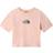 The North Face Girl's Cropped Graphic T-shirt - Pink