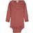 ENGEL Natur Long Sleeved Baby Bodysuit - Copper (709030-52E)