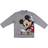 Cerda Mickey Mouse LS T-shirt - Grey (S0727734)