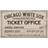 Open Road Brands Chicago White Sox Ticket Office Wood Sign