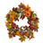 Nearly Natural Pumpkin Gourd Berry and Maple Leaf Wreath