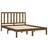 vidaXL Bed Frame Solid 100cm Sängram 120x200cm