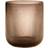 Blomus Ven Large Hurricane Lamp Glass In Coffee Coffee Ljusstake