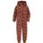 Didriksons Kid's Monte Printed Overall - Small Dotted Brown Print (504450-493)