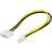 Deltaco Adapterkabel 4-pin til ATX12V(P4) 0,3m