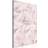 Wonda Canvas Pink Feathers Vertical 40x60 Billede