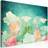 Artgeist Canvas Fairytale Flowers Wide 120x80 Billede