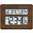 LA CROSSE TECHNOLOGY Backlight Atomic Table Clock 25cm