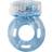 Easytoys Vibrating Cockring with Studded Clitoral Stimulator