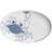 Royal Copenhagen Royal Creatures Oval Flad tallerken 23cm