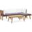 vidaXL 46678 Loungesæt, 1 borde inkl. 3 sofaer