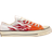 Converse Chuck 70 Low Top - White/Enamel Red/Bold Mandarin